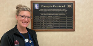 Medical Oncology Nurse Embodies Courage to Care