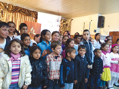 Children’s ministries matter to all children—just like these from a Gypsy church in Europe.