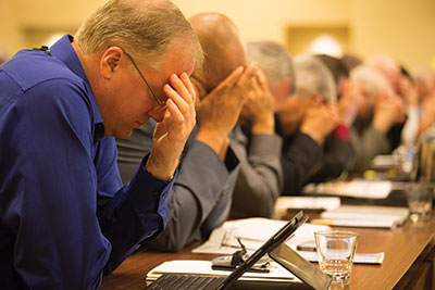 North American Division leaders and administrators met in Virginia in 2014 to consider ways to streamline the administrative structures of the church to improve effectiveness and efficiency.