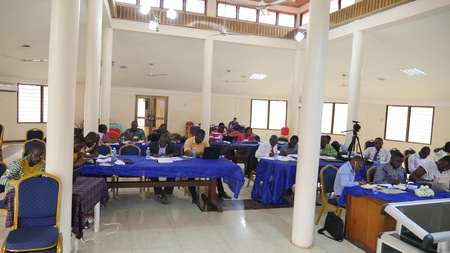 The West-Central Africa Division (WAD) of the Seventh-day Adventist Church organized a one-week training workshop for directors and staff of the Division’s communication departments in Oyibi, Ghana, October 8-12, 2018. The five-day intensive workshop was aimed at building staff capacity in news and video production, and to train staff to produce programs for Hope Channel Ghana. [Photo: West-Central Africa Division News]