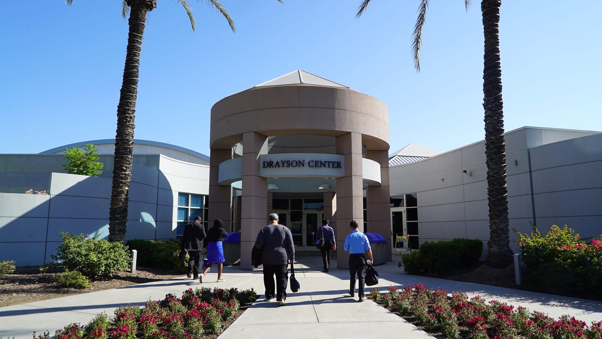 A view of the main entrance to Loma Linda University’s Drayson Center, where most sessions of the 3rd Global Conference on Health and Lifestyle are taking place. The event has gathered more than 800 hundred church leaders, health practitioners, and healthy lifestyle advocates from July 9 to 13, 2019. [Photo: Adventist News Network]