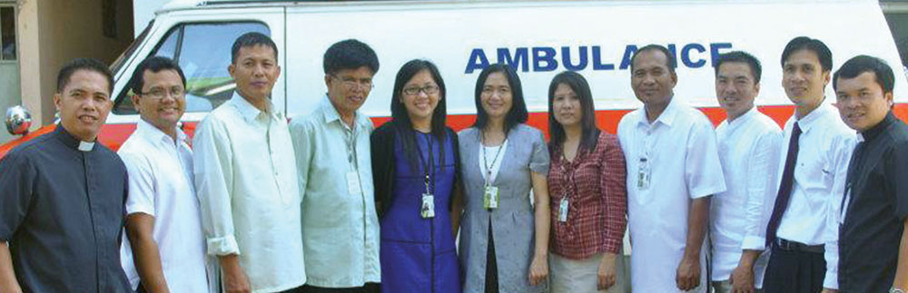 The Clinical Pastoral Education staff at the Adventist Medical Center in Manila, Philippines