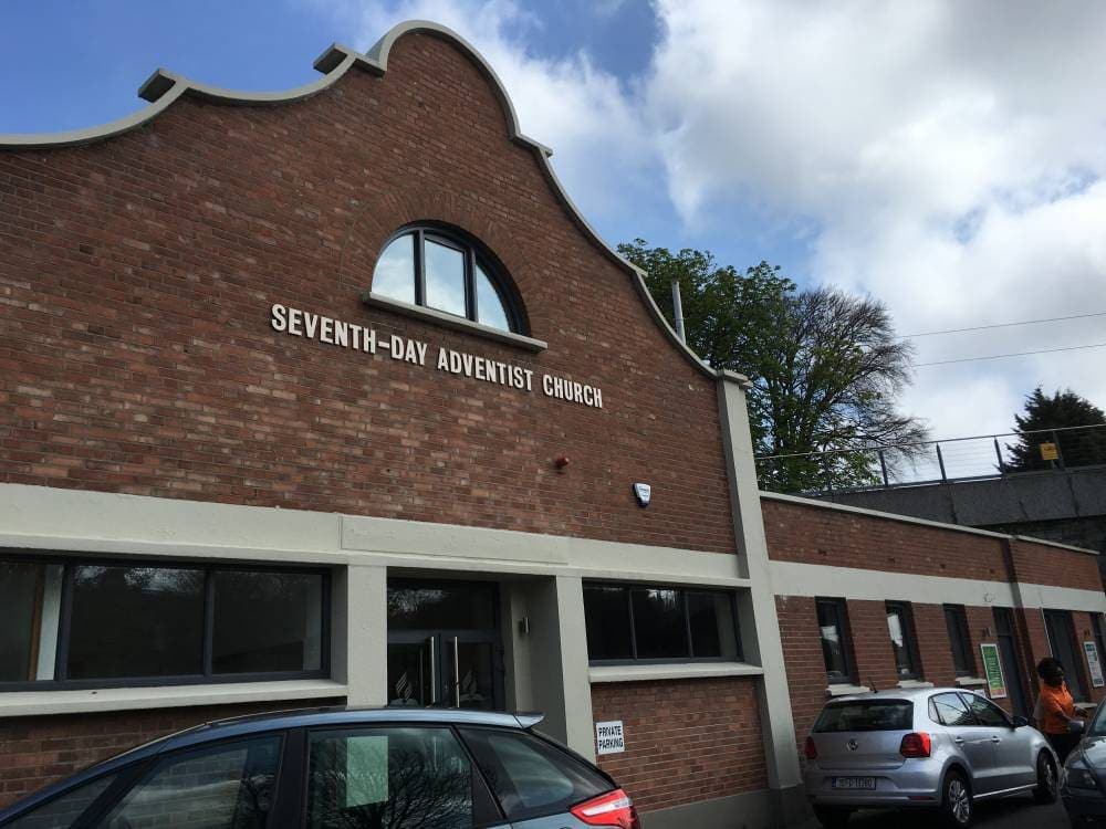A view of the Adventist church where the Cuisle Centre is situated in Dublin, Ireland. (Gina Wahlen)