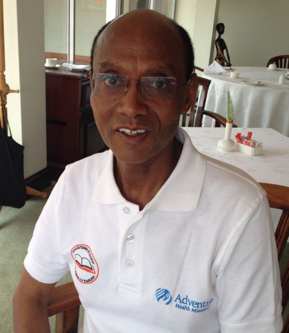 Dr. Fesaha Tsegaye, health ministries director for the Central-East Africa Division. (Andrew McChesney / AR)