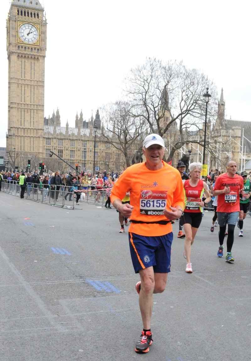 Rittenbach only got into his last marathon in London after four years of trying.