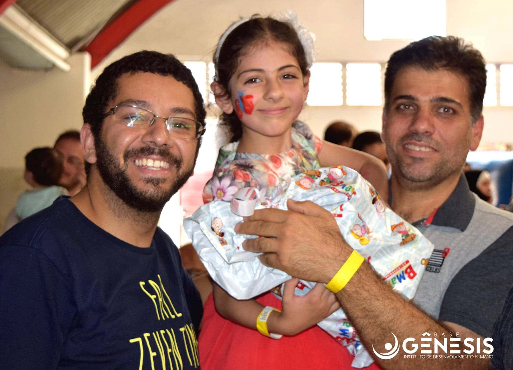 A young refugee at the end-of-year celebration organized by Seventh-day Adventists in Brazil. Photo: Base Genesis