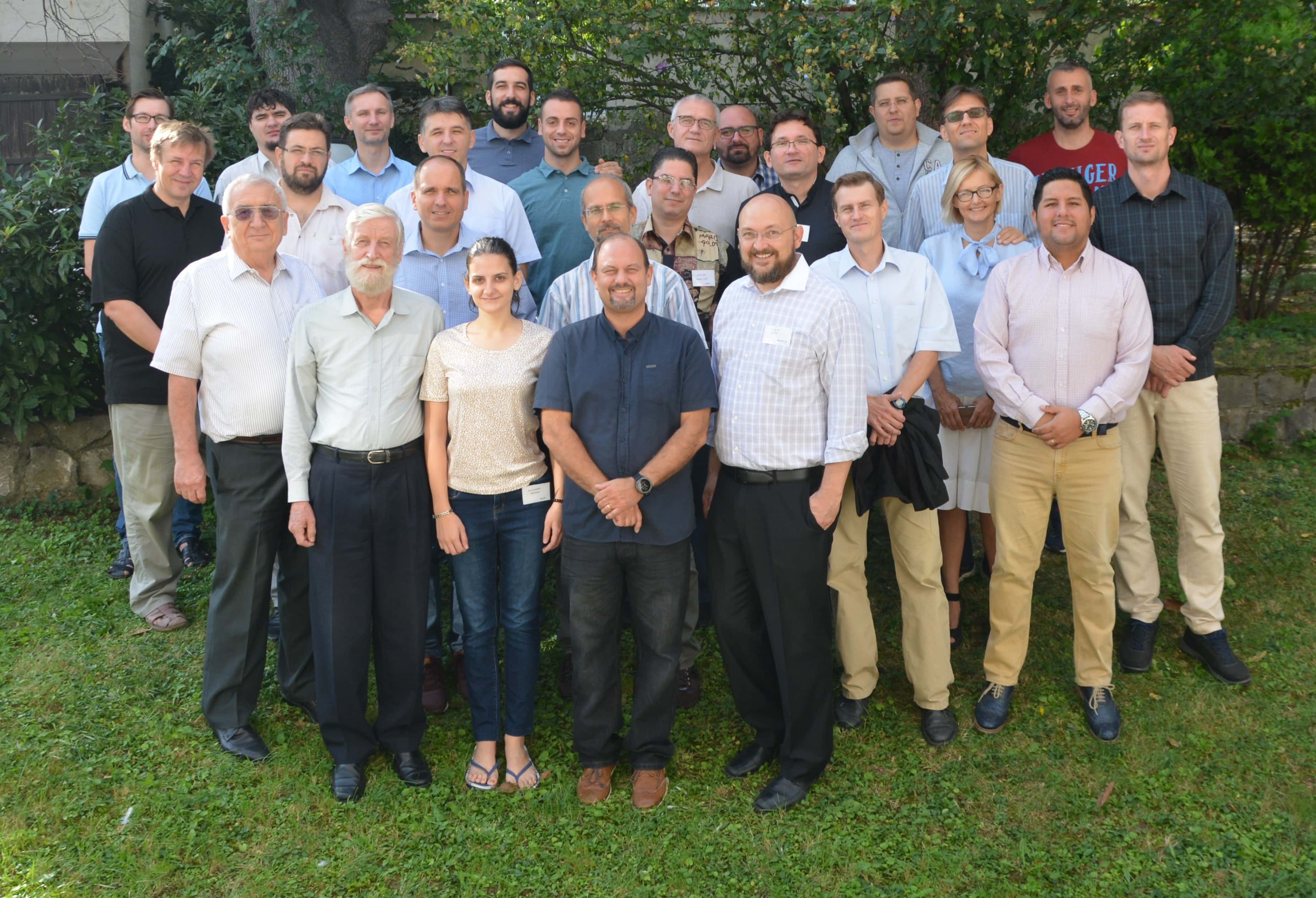 Ministerial participants and facilitators who attended the Church Planting and Re-Planting Workshop at the Adventist seminary in Belgrade, Serbia, September 10-14, 2018. Each of the attendees prepared a church-planting plan with practical mission activities that would benefit their city. [Photo: Caleb Quispe, Trans-European Division News]