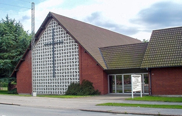 The Aarhus Adventist church and office where the Danish Bible Correspondence School was situated from 1992 to 2004 [Courtesy of Sven Hagen Jensen]