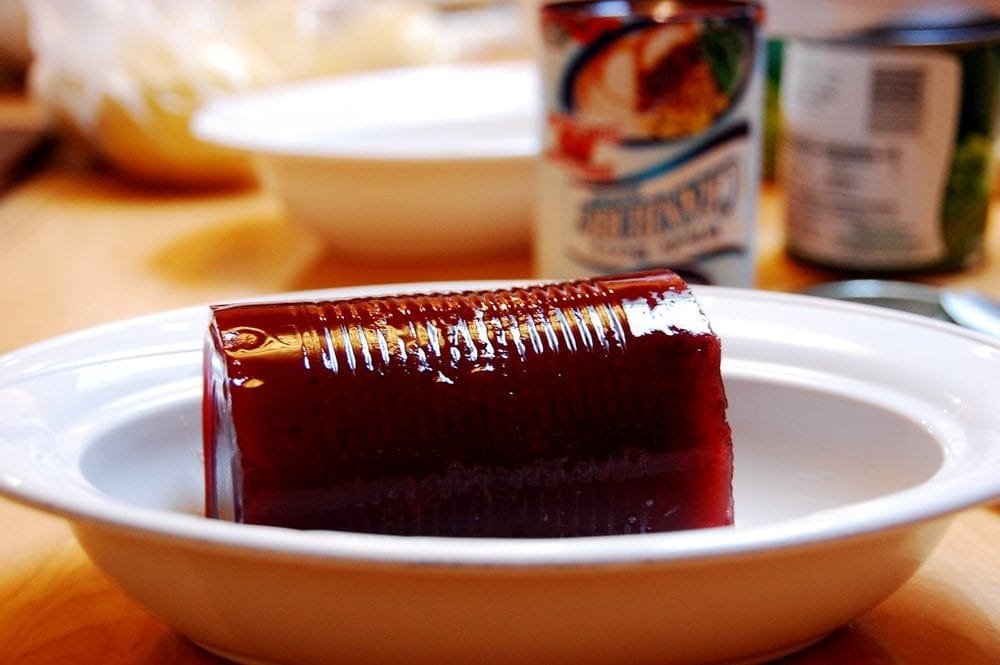 Cranberry sauce right out of the can. (alexa627 / Flickr)