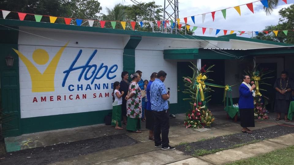 Formal opening of Hope Channel American Samoa took place in December. [Samoa News/Adventist Record photo]