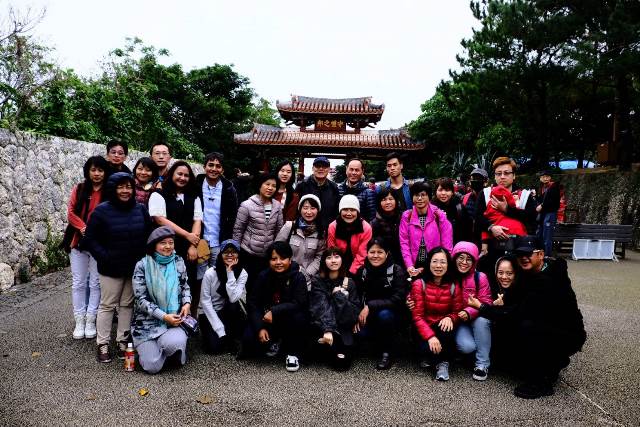 Chinese Hope TV (CHTV) staff and their families, during one of the field trips in Okinawa, Japan, as part of their January 15-18, 2019 retreat. [Photo: Northern Asia-Pacific Division News]
