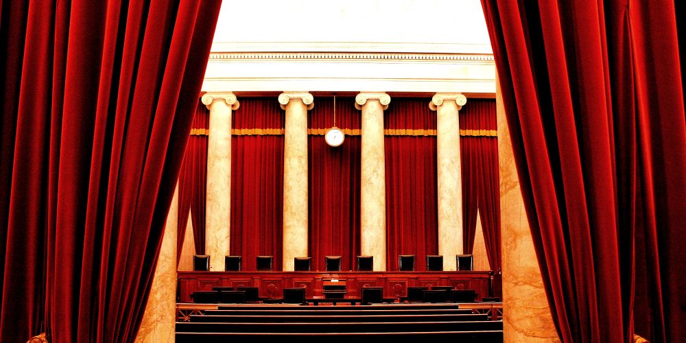 The interior of the U.S. Supreme Court. ( Phil Roeder / Flickr / Wikicommons)