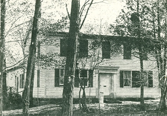 Miller's home as it appeared in 1895. [EGW Estate]
