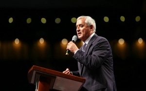 President of Guatemala Otto Perez Molina challenges Adventist young people to be the agents of change to make a difference in their countries.