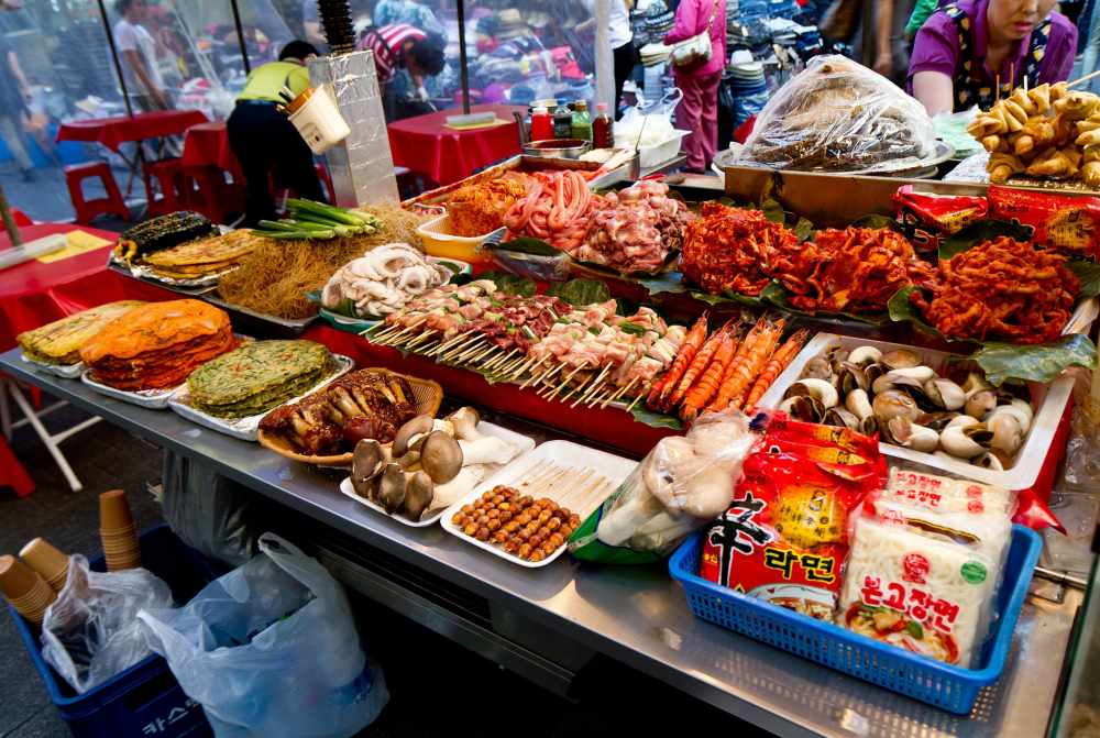 A spotless food market in South Korea. (Pixabay)