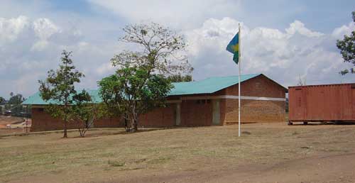 The first campus in Kigali at Gishushu in 2004