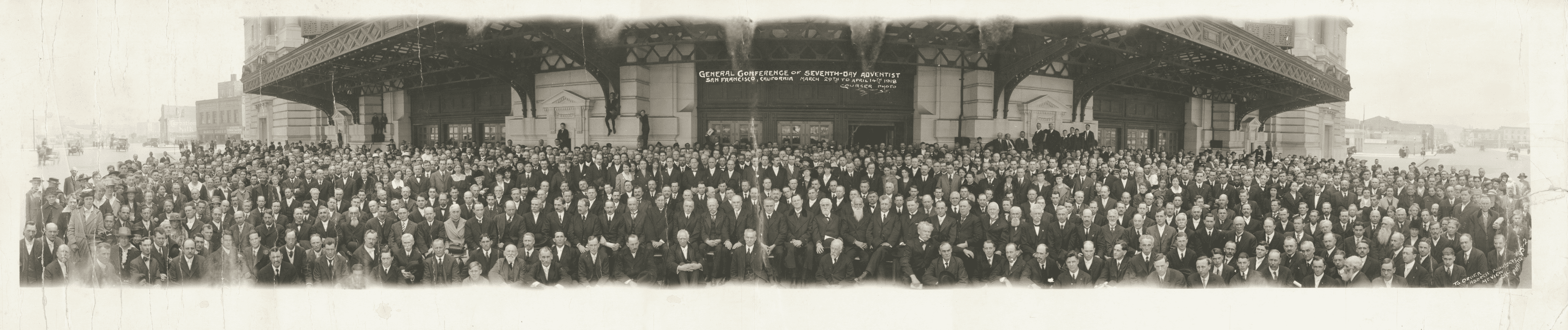 The 1918 General Conference Session [Photo: GC/ASTR]