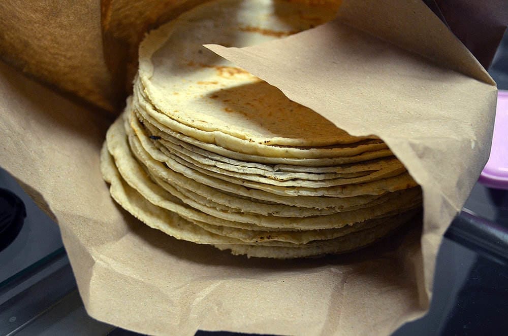 Corn tortillas in Mexico. (ProtoplasmaKid / Wikipedia)
