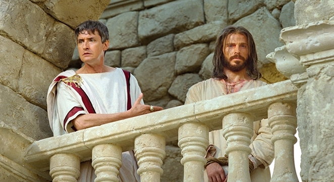 bible video jesus pilate AR