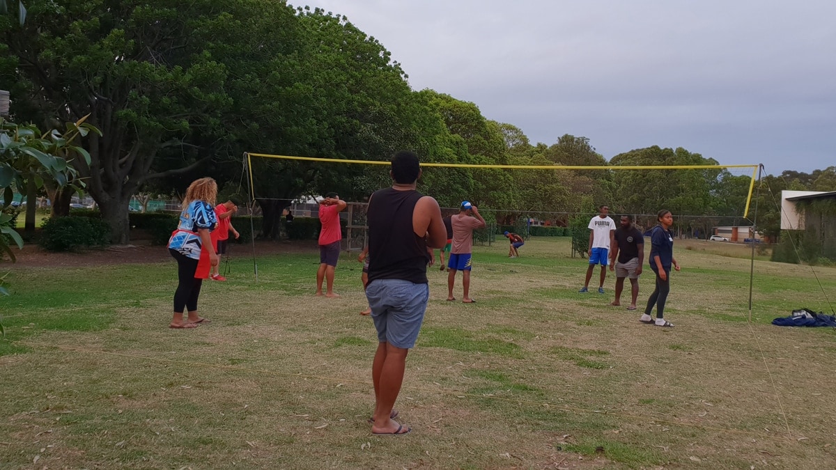 For members of the Cabramatta Fijian Adventist youth group in Sydney, Australia, volleyball at a local park has been hugely popular and drawn community residents to join in. [Photo: Adventist Record]