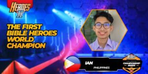Filipino Teen Crowned as Heroes II Game World Champion