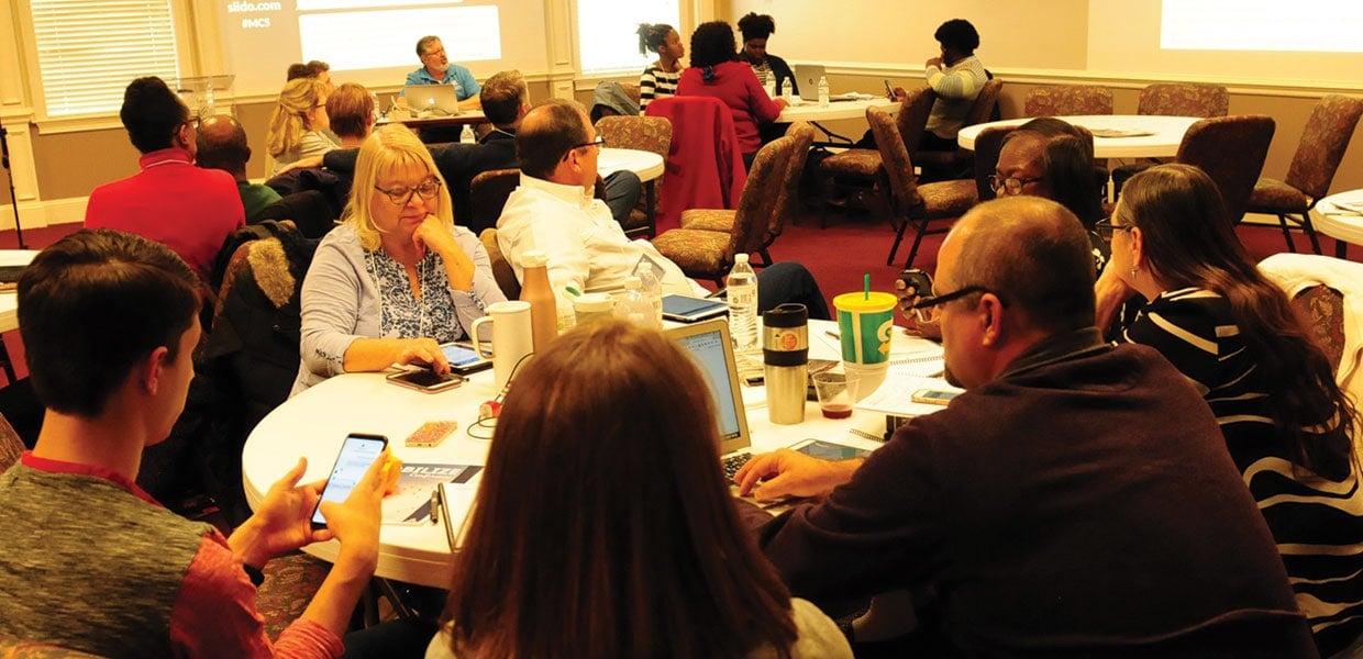The entire church board of the Adventist Fellowship Church in Albany, Georgia, United States, attended the recent Mobilize training at the Georgia-Cumberland Conference regional church office. [Photo: Tamara Walcott Fisher]