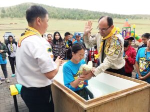 US Pathfinders Support First Mission Camporee in Mongolia