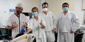 In Spain, Volunteers Help to Print and Deliver Face Shields