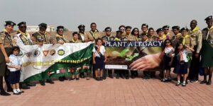Pathfinders in Dubai Plant 1,400 Trees to Combat Climate Change