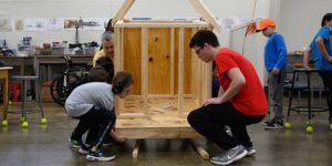 Playhouses, Doghouses, and Birdhouses for the Community