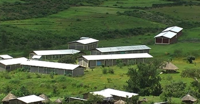 The campus of Worku Memorial Academy in rural northwestern Ethiopia, where Worku grew up. Photo: ANN