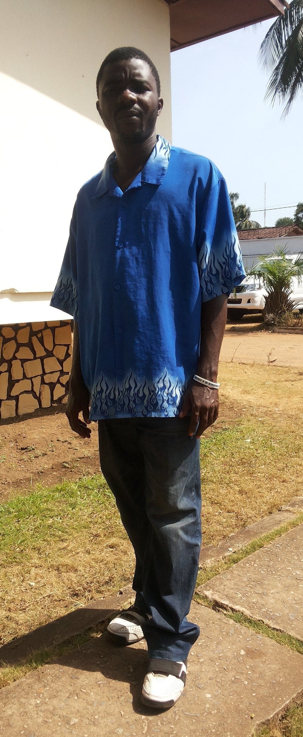 Henry Tony, an Ebola survivor. Photo: ADRA Liberia