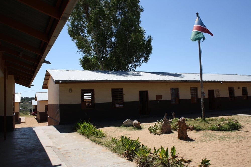 A typical school in Namibia. Photo: Pgallert / Wikicommons