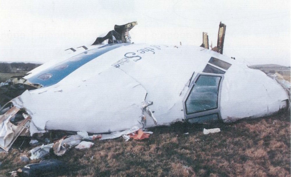 The wreckage of Pan Am Flight 103 in Lockerbie, Scotland. Photo: Air Accident Investigation Branch