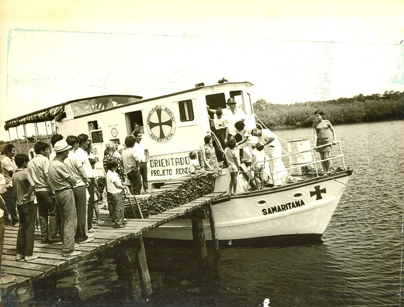One of the Floating Clinics