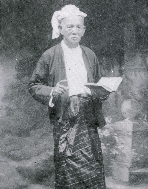 Maung Maung was one of the founders of the Adventist Church in Myanmar. [Courtesy of ASTR]