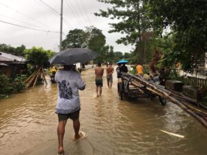 Tropical Storm Makes Landfall in the Central and South Philippines