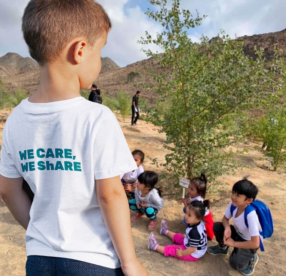 We Care We Share Tree planting2