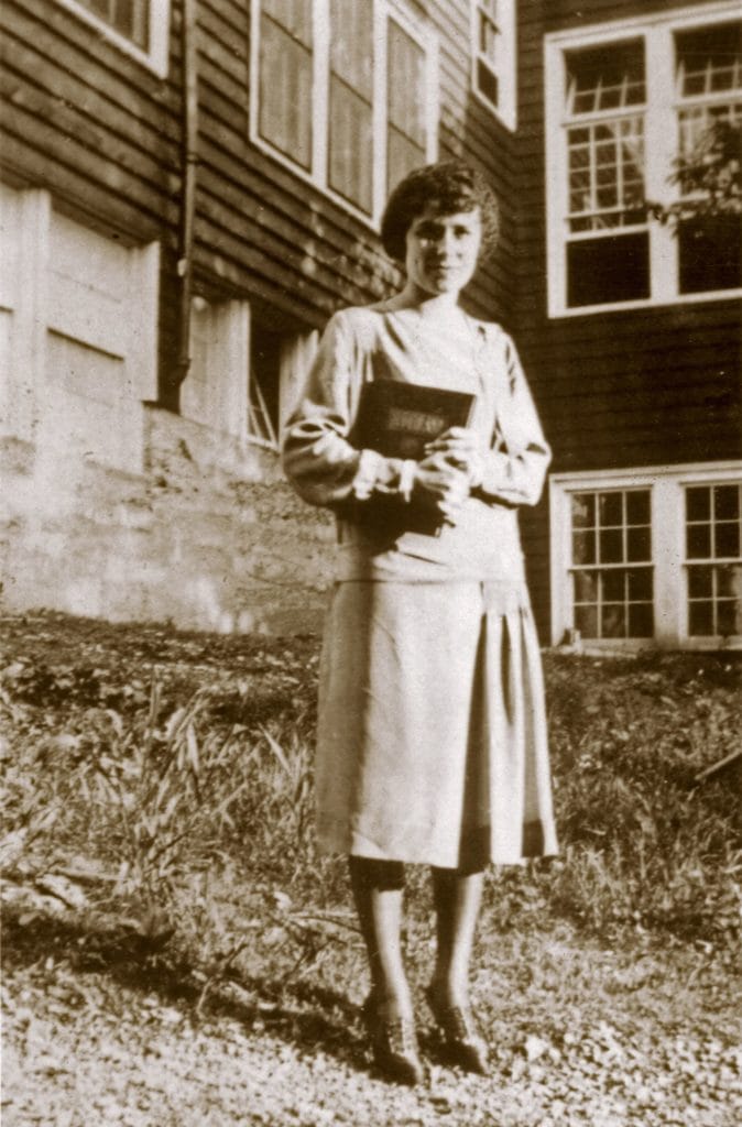 SAU Ruth King As Southern Student in 1926
