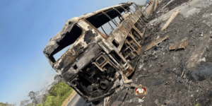 Ghana Camporee Attendees Saved from a Burning Bus