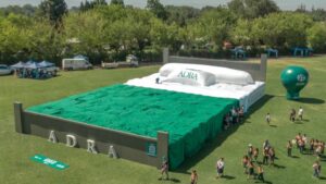 World’s Largest Bed Helps ADRA to Raise Funds for Vulnerable Children