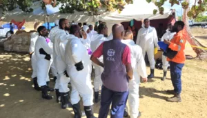 ADRA Skilled Volunteers Deployed for Oil Spill Cleanup in Tobago