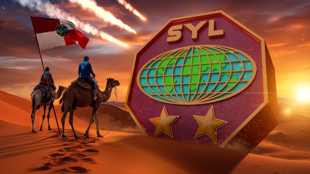 SYL logo with Camels