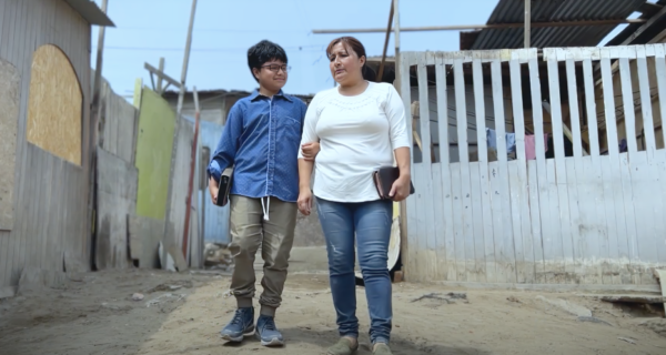 Kids Evangelism Project Motivates Mother and Son to Share the Gospel