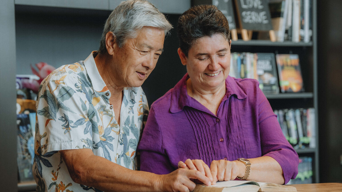 Braille, Friendship, and the Bible